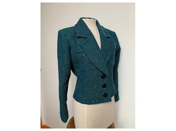 Chaqueta corta Yves Saint Laurent Multicolor 