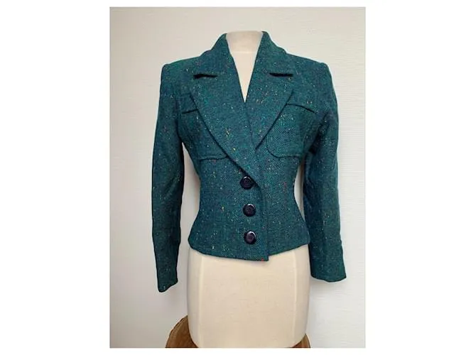 Chaqueta corta Yves Saint Laurent Multicolor 