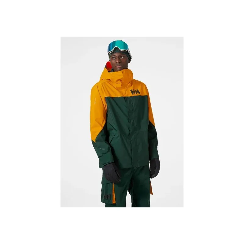 Chaqueta de esquí Helly Hansen Ullr D Shell (Darkest Spruce) Hombre