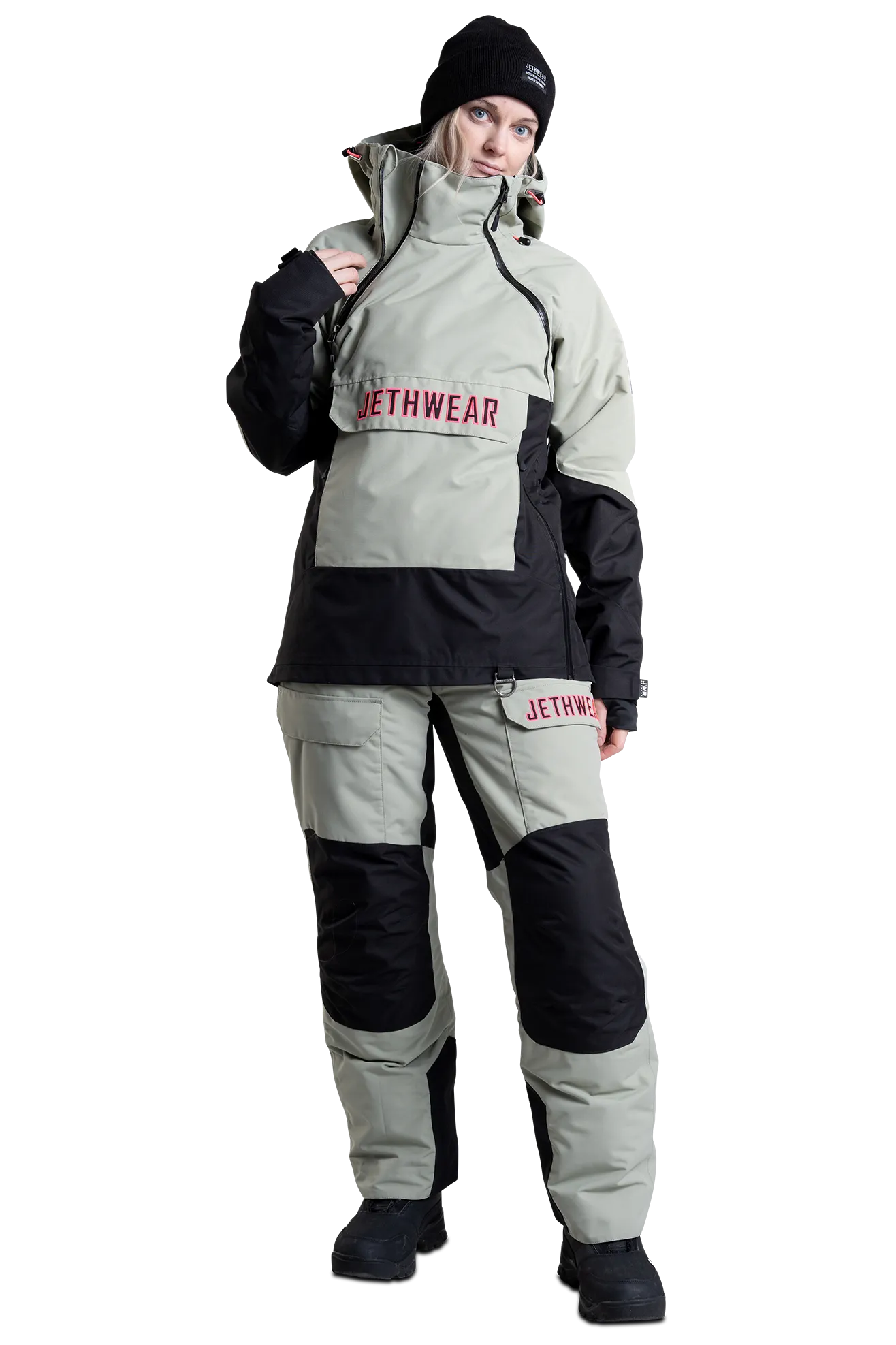 Chaqueta de Nieve Mujer Jethwear Flight Té