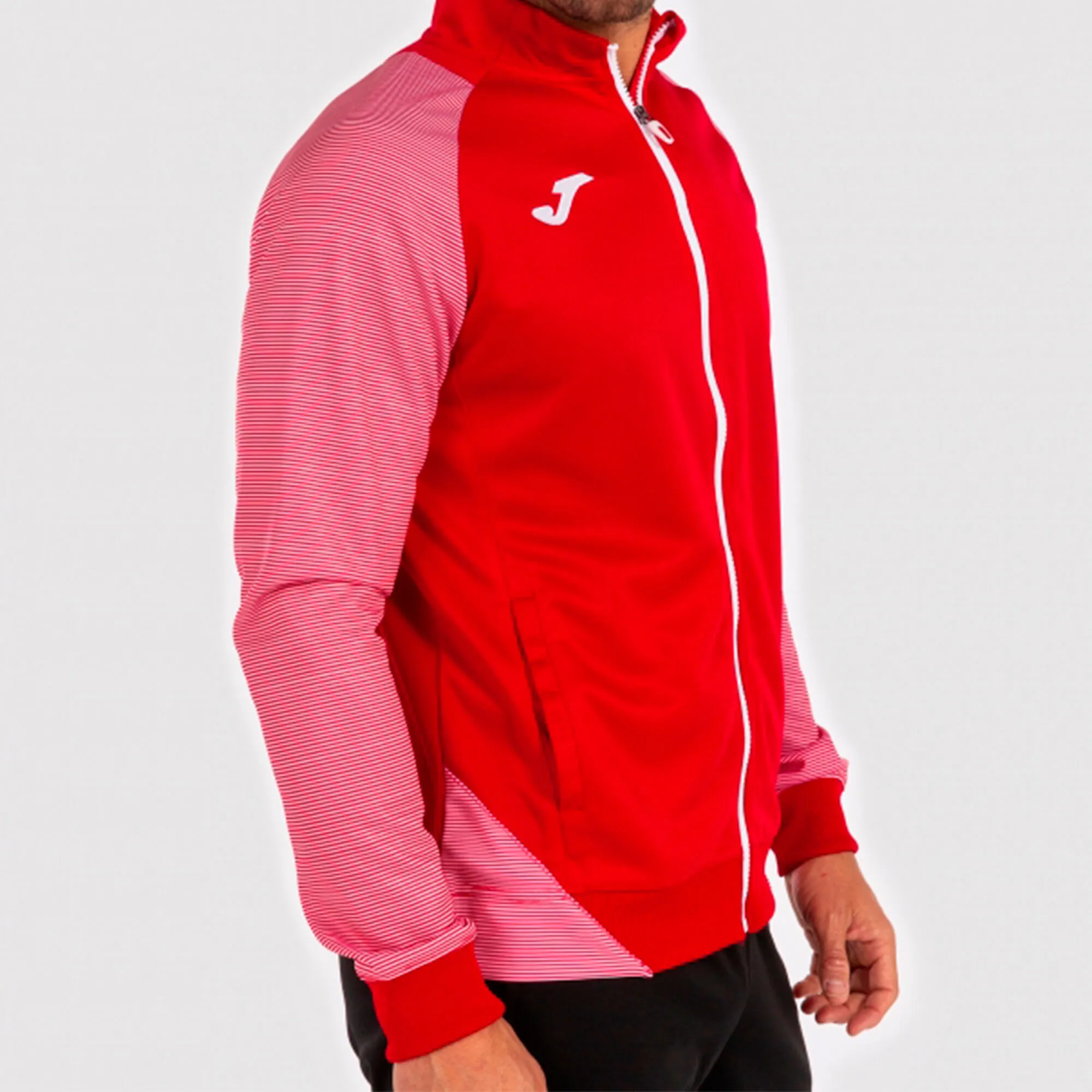 Chaqueta hombre Essential II rojo blanco