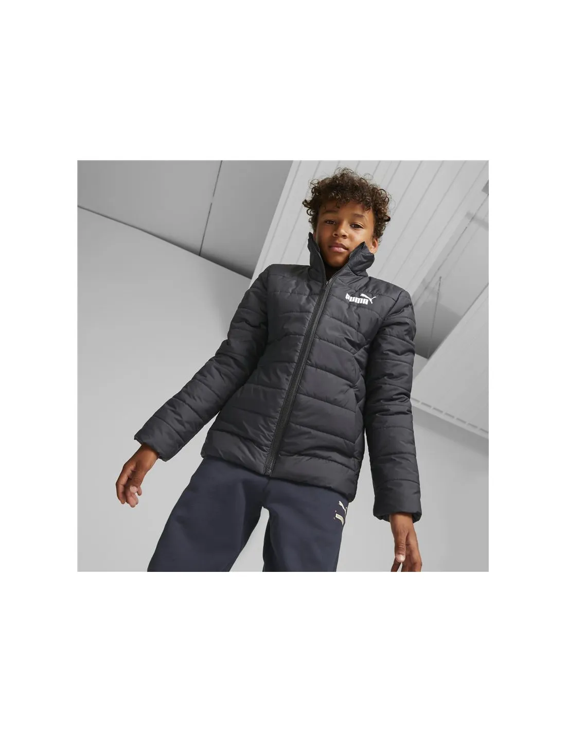 Chaqueta Puma Essentials Padded Niño BK