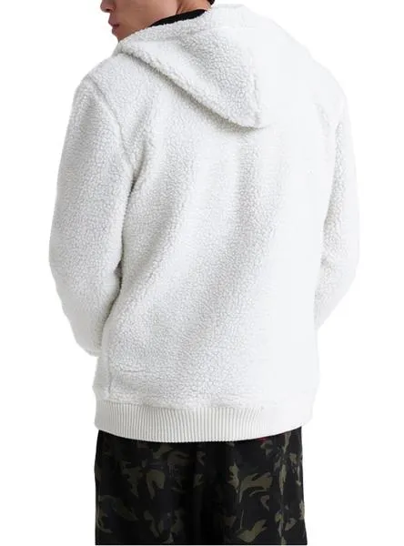 chaqueta superdry core blanco para hombre