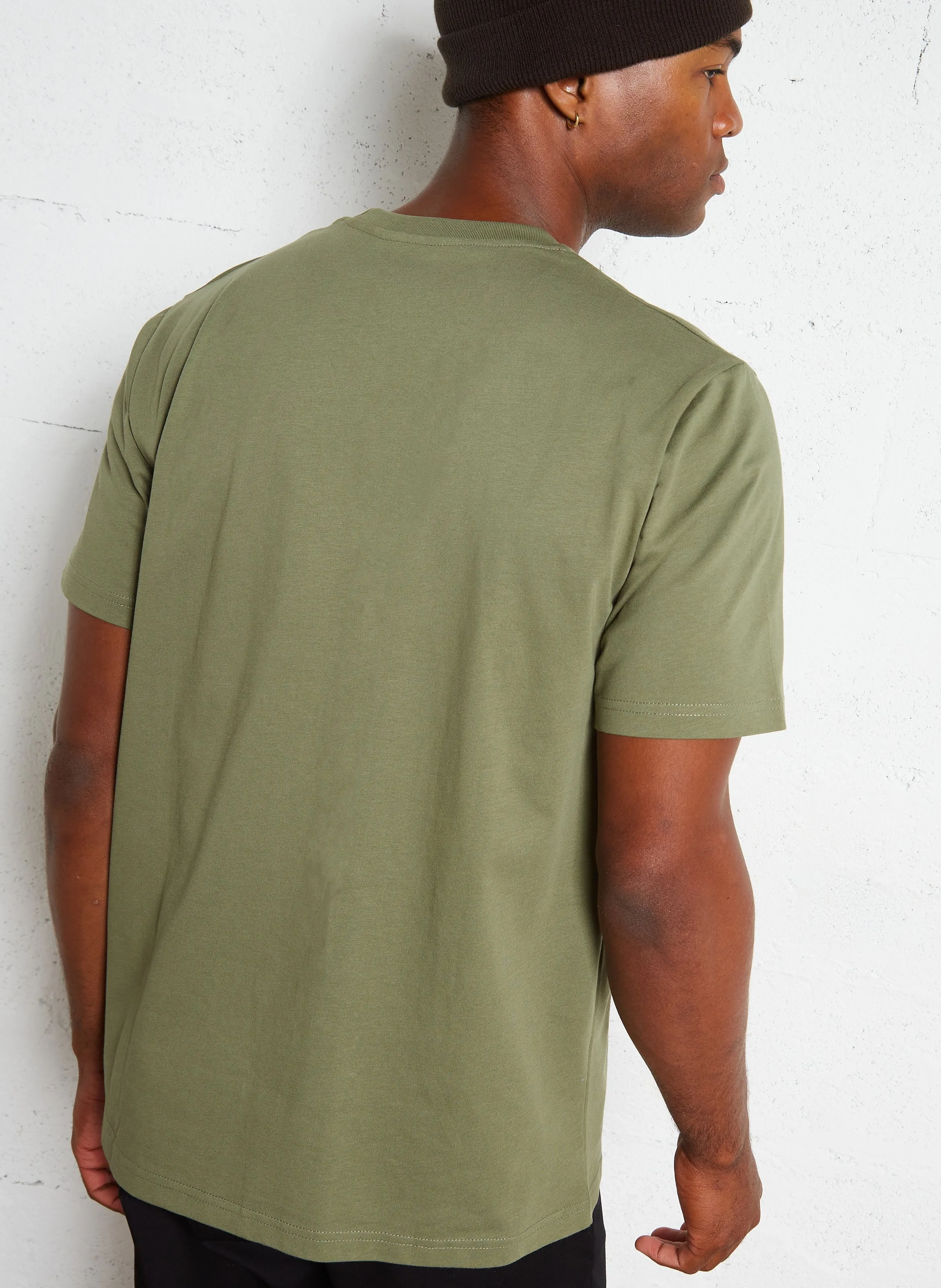 CHEVIGNON Camiseta recta de algodón serigrafiada en verde
