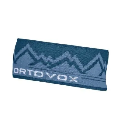 Cinta de cabeza Ortovox Cinta de cabeza de pico (azul petróleo)