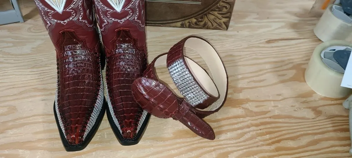 CINTO COCO DIAMANTE VINO WD1563
