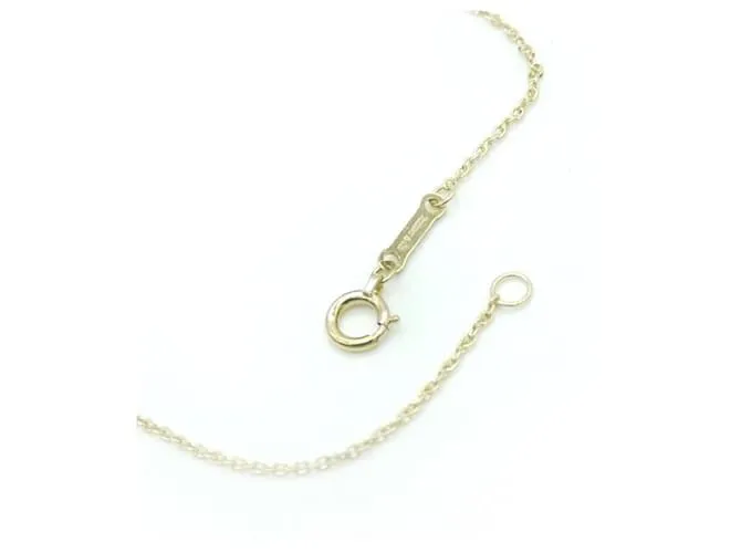 Collar de corazón de diamante de 18K Tiffany & Co. 