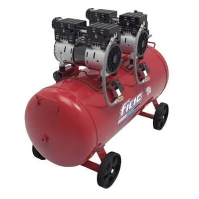 Compresor de aire Fiac Supersilent 100/2 de 100 litros