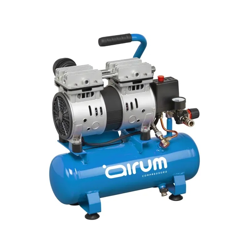 Compresor silencioso Siltek Airum de 6 litros