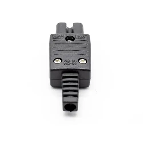 Conector Alimentacion C15 Hembra  Negro 10 A