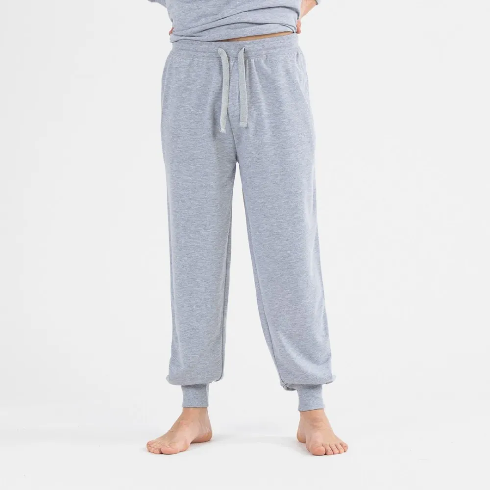 Conjunto deportivo largo hombre gris