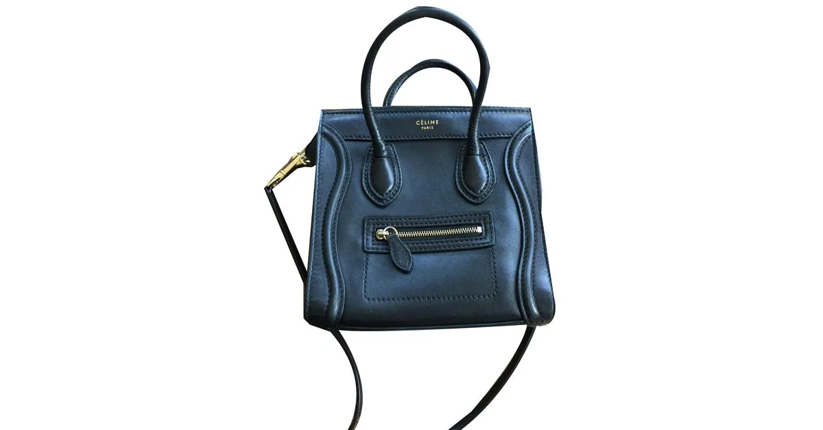 Céline Equipaje nano Negro 