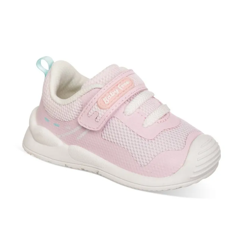 Deportiva para NIÑA color rosa, calzado respetuoso ideal para el verano