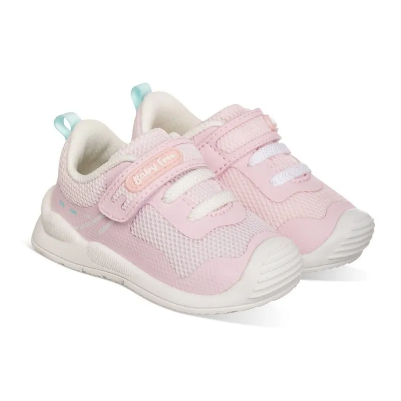 Deportiva para NIÑA color rosa, calzado respetuoso ideal para el verano