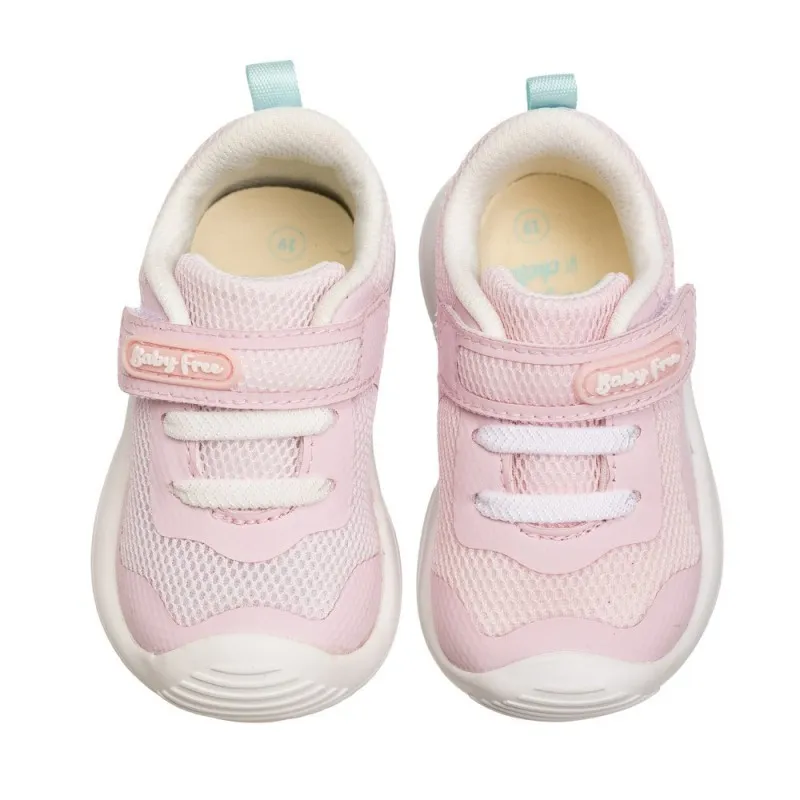 Deportiva para NIÑA color rosa, calzado respetuoso ideal para el verano