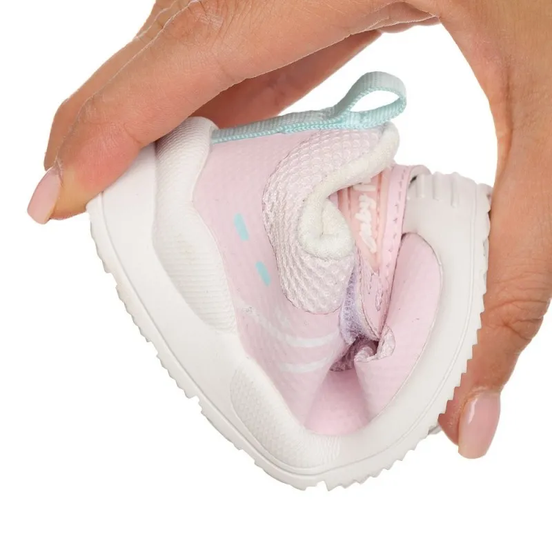 Deportiva para NIÑA color rosa, calzado respetuoso ideal para el verano