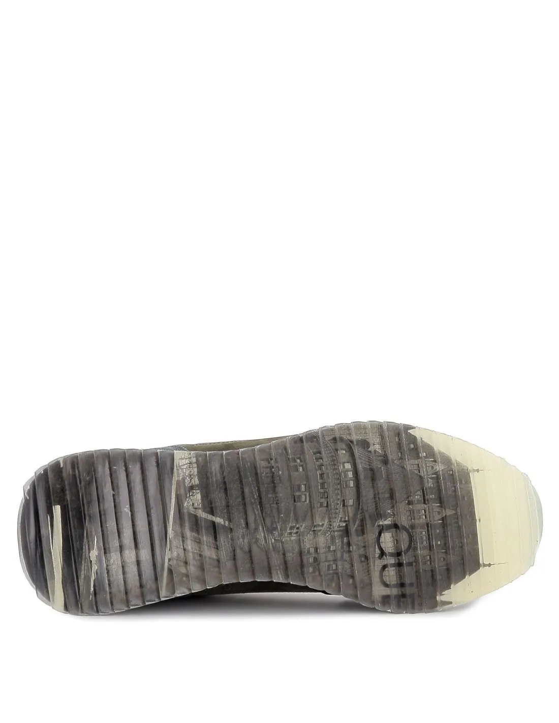 Deportiva urbana de piel multicolor negro para hombre HOFF