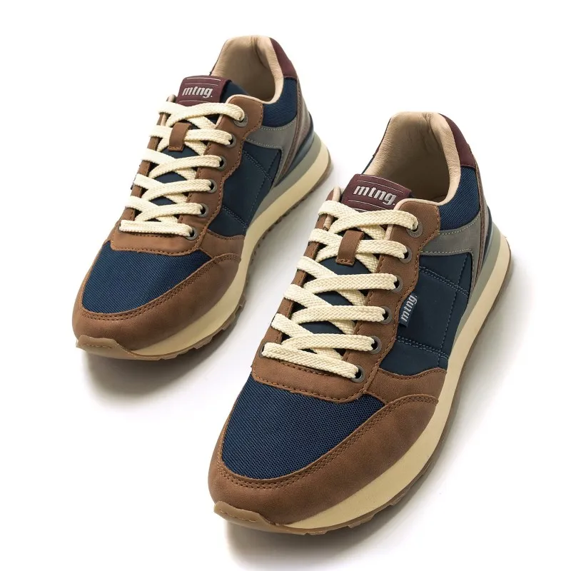Deportivas Casual de Hombre MTNG PORLAND Marron 56345