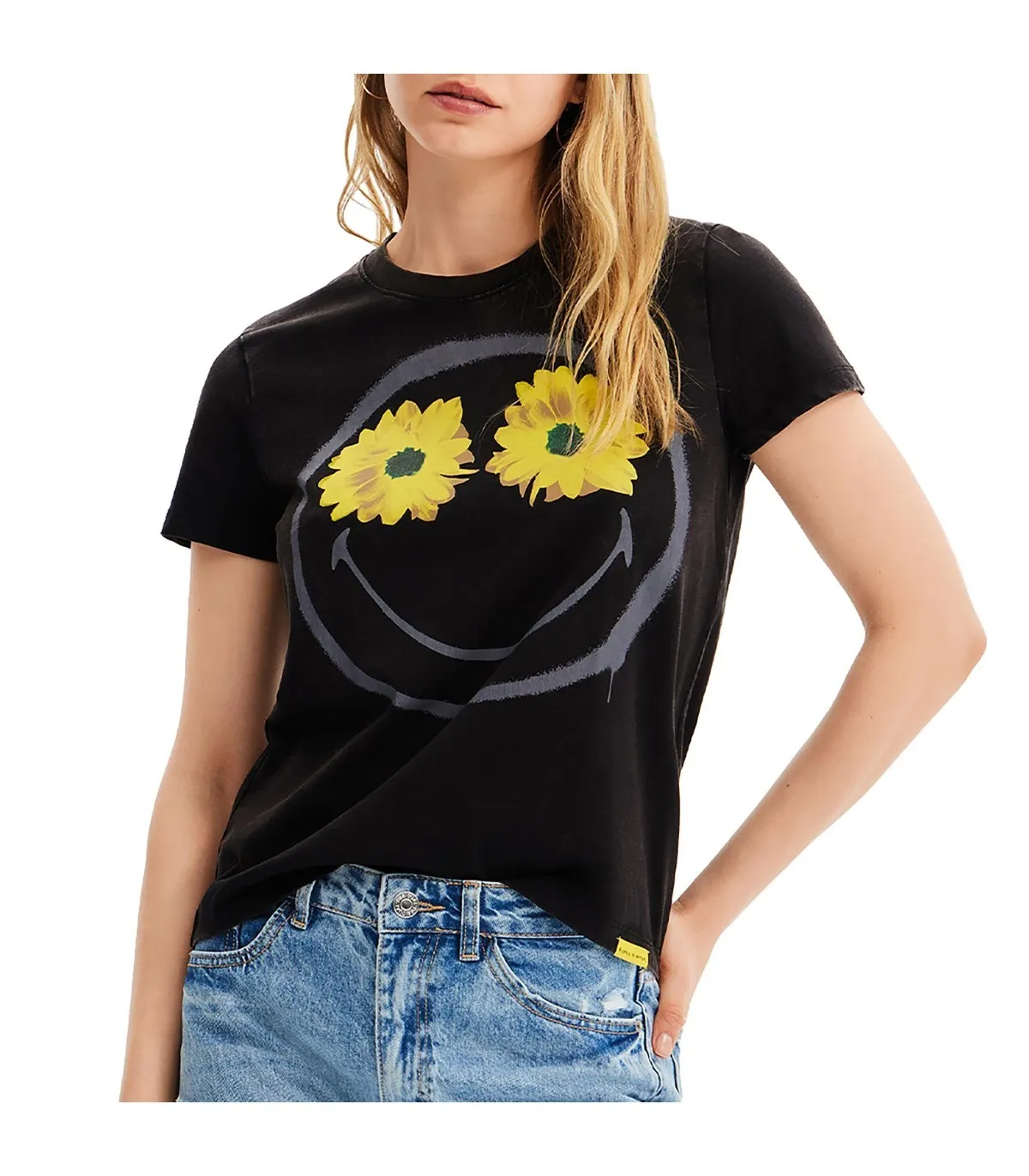 Desigual Margarita Camiseta Mujer