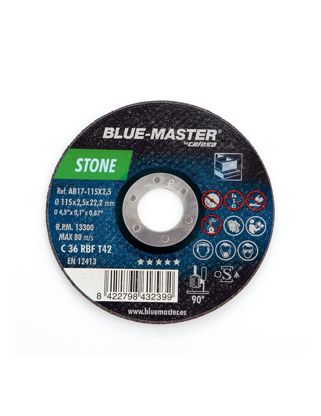 DISCO CONCAV. STONE 230X2,5