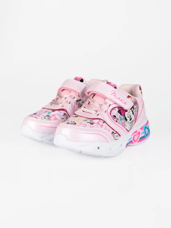 Disney Deportivas Minnie para niñas con luces