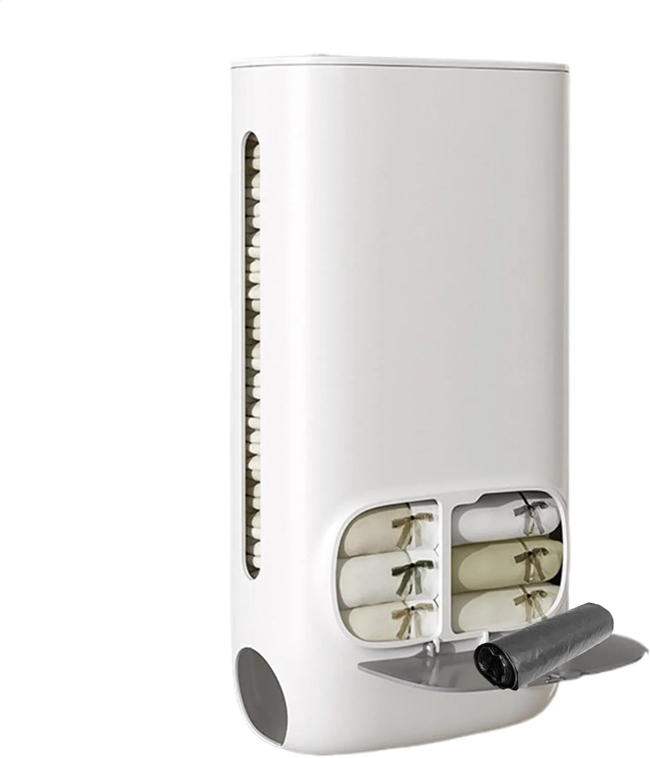 Dispensador de bolsas de comestibles  caja de almacenamiento de ropa interior  soporte para bolsas de basura para armario  despe