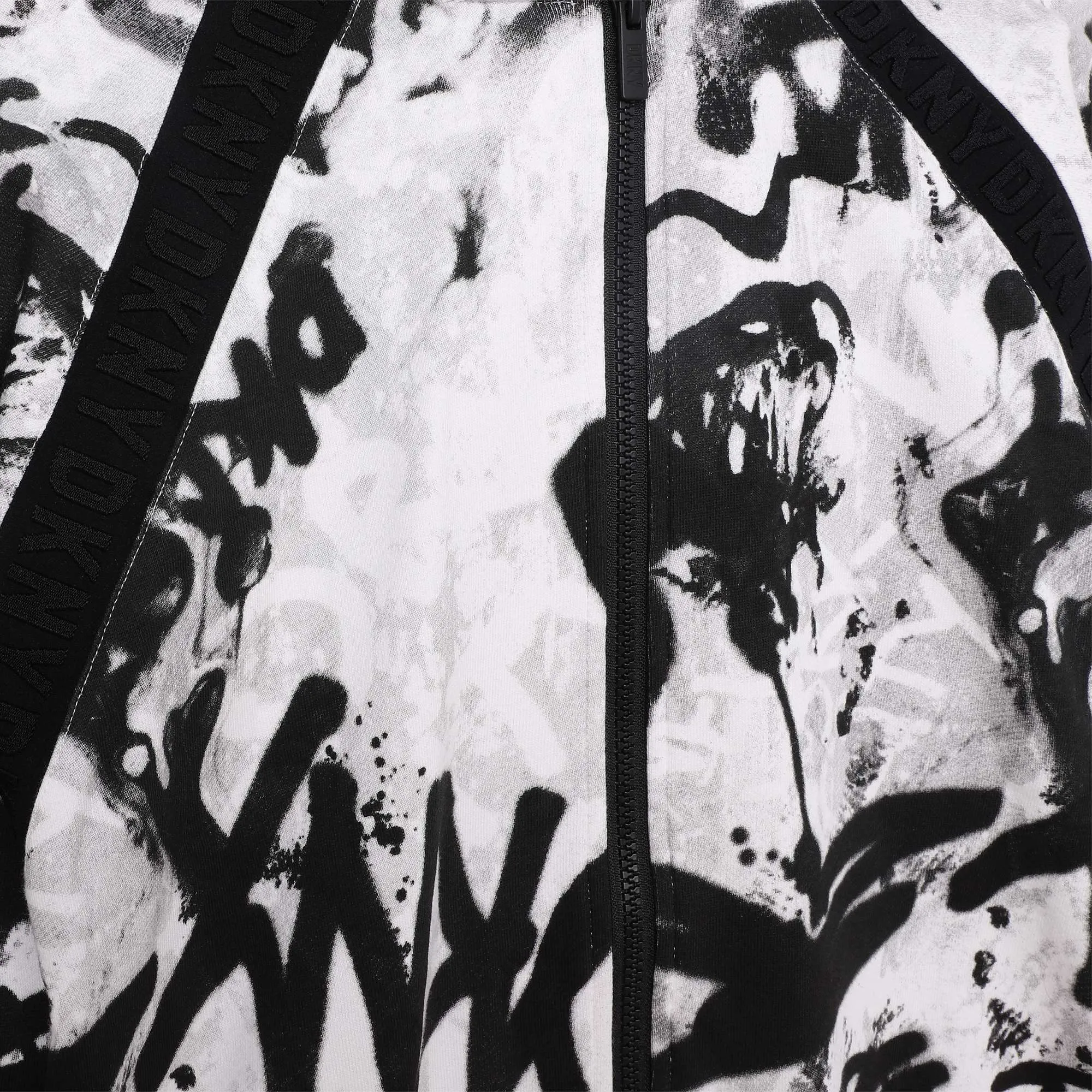 DKNY Sudadera de algodón estampada