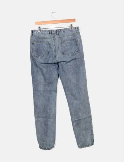 Esmara Pantalón denim azul rotos
