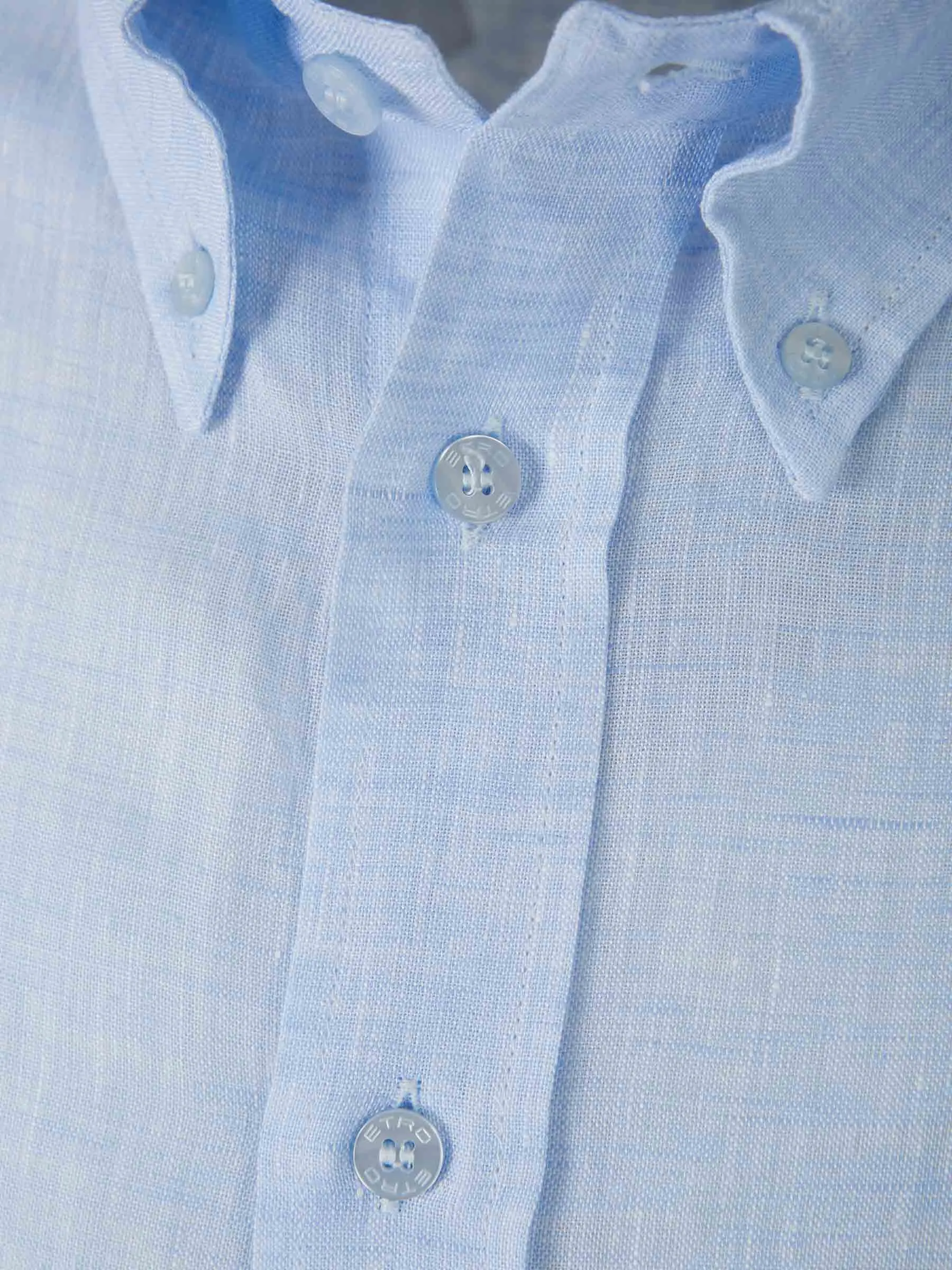 Etro Camisa Lisa Lino