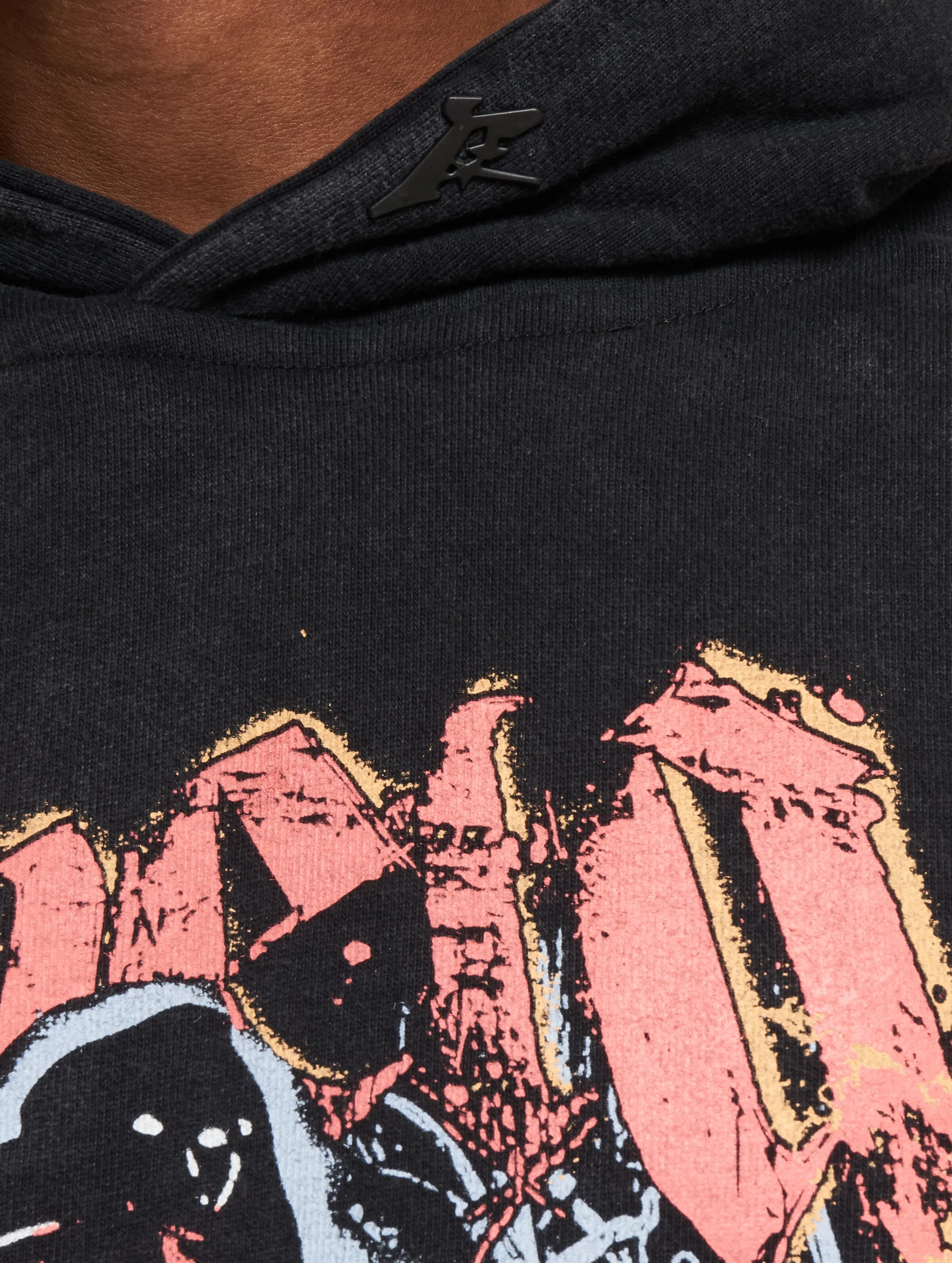 Favela Rose Black Washed