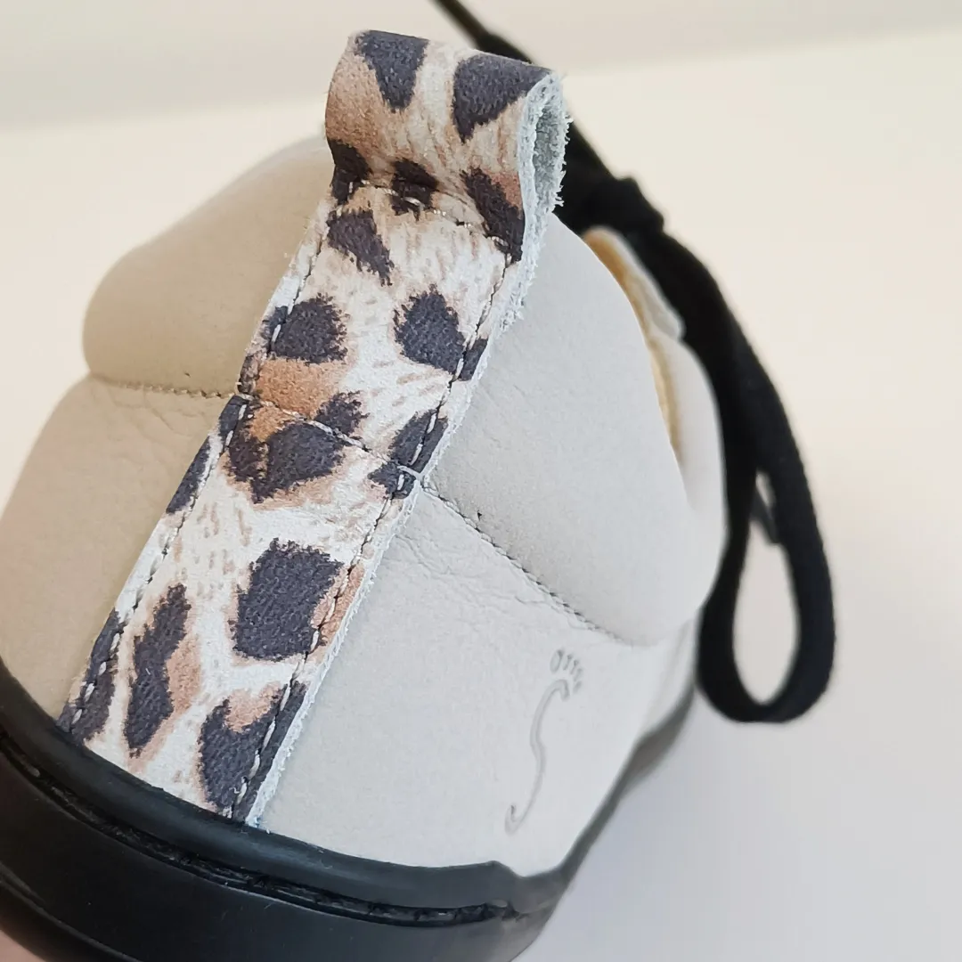 Flexi Nens Zapato Lavanda Guepardo/Gris