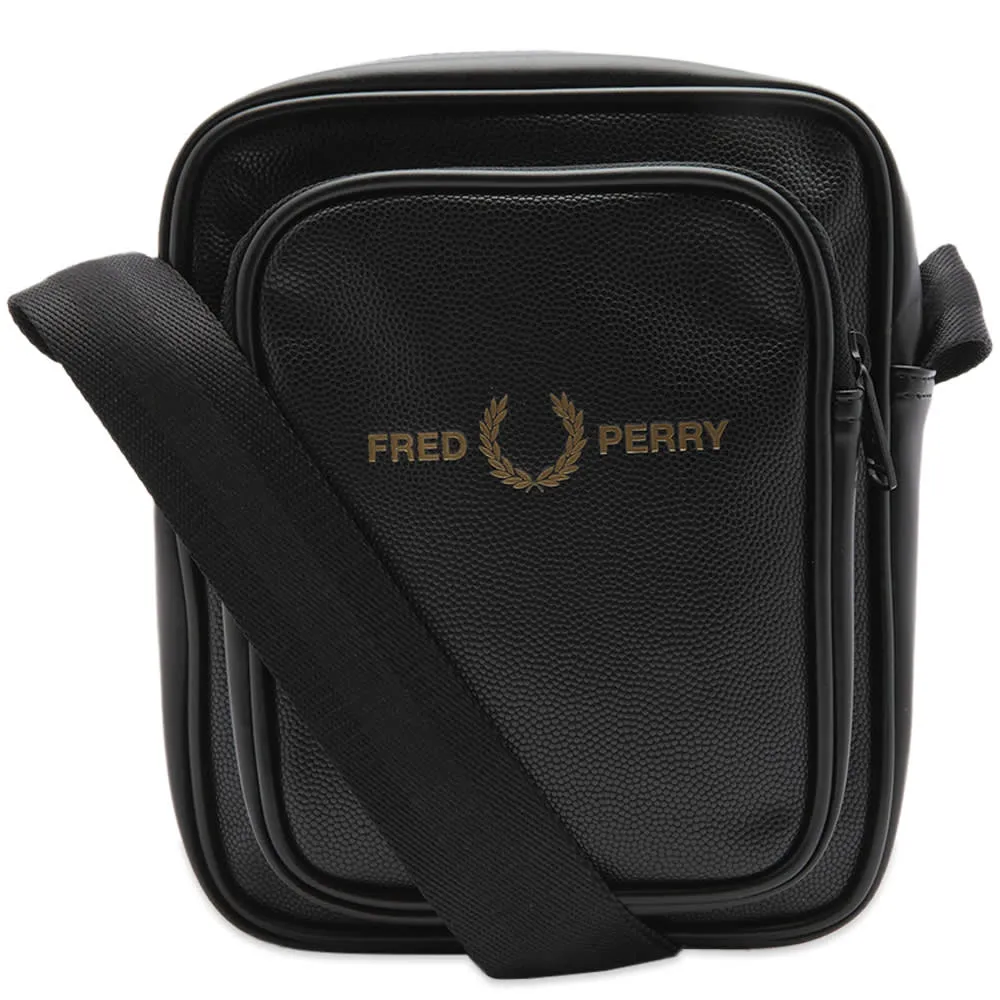 Fred Perry Scotch Grain PU Side Bag
