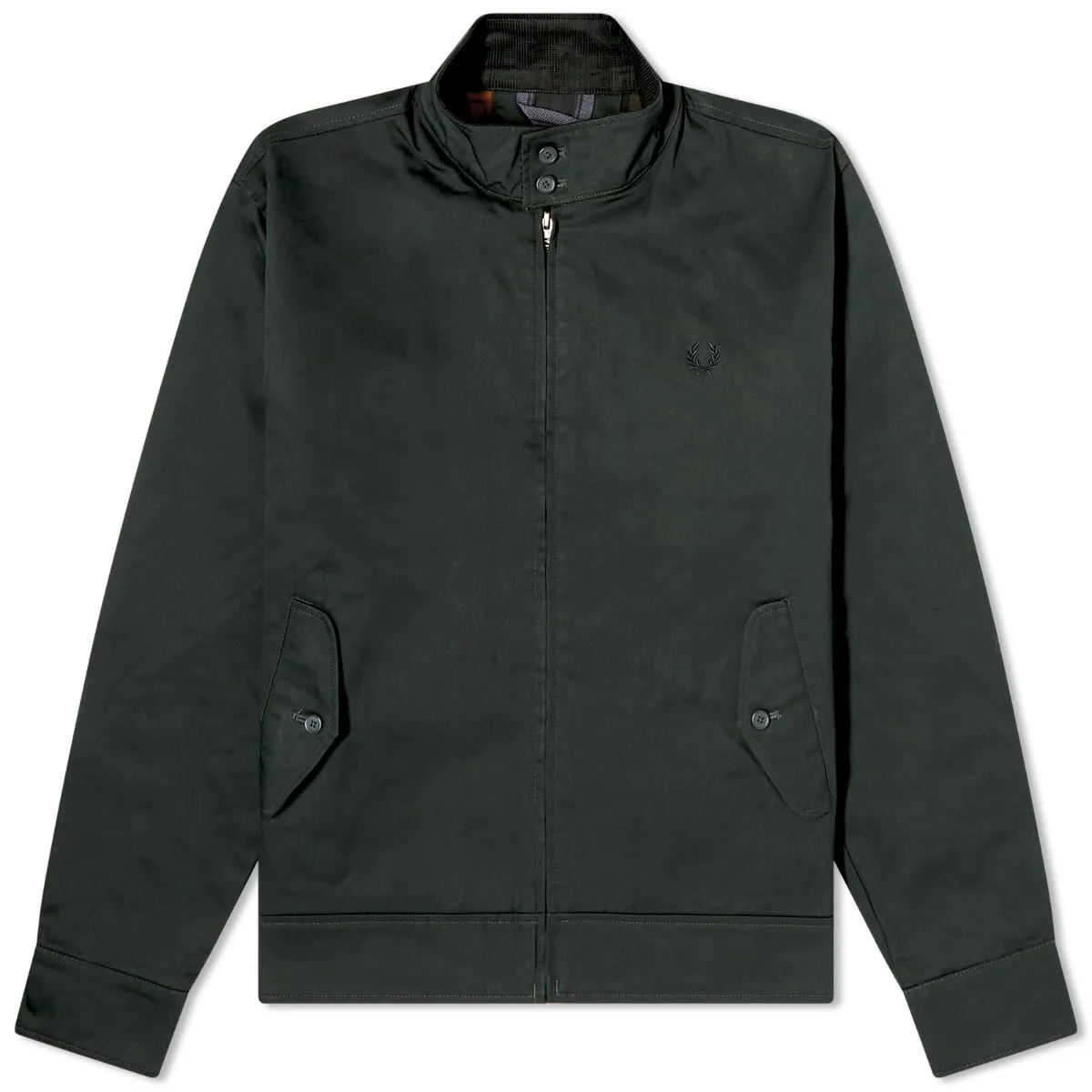 Fred Perry Waxed Harrington Jacket