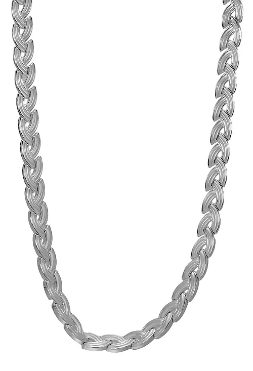 GARGANTILLA PLATA ESLABONES TRENZADOS 126_T1031N43SHSA