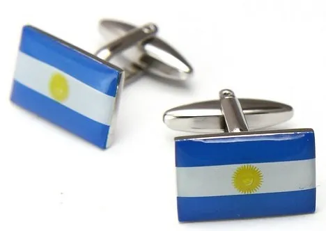 Gemelos para camsisa Bandera de Argentina