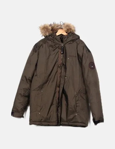 Geographical Norway Parka básica verde