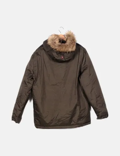 Geographical Norway Parka básica verde