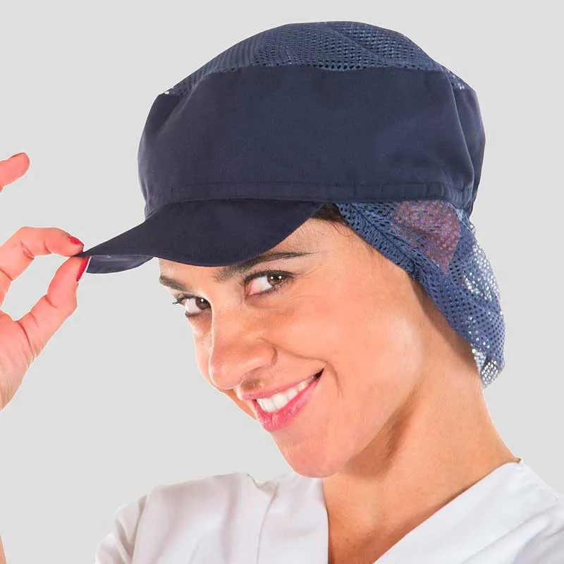 GORRA CUBRENUCA MARINO CON VISERA PACK DE 10 UDS  GARY'S