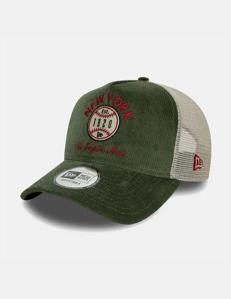 GORRA NEW ERA CORD GRAPHIC TRUCKER NEW ERA  DARK GREEN