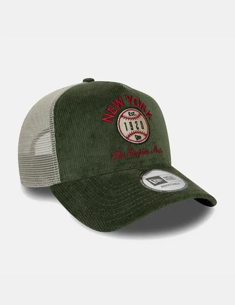 GORRA NEW ERA CORD GRAPHIC TRUCKER NEW ERA  DARK GREEN
