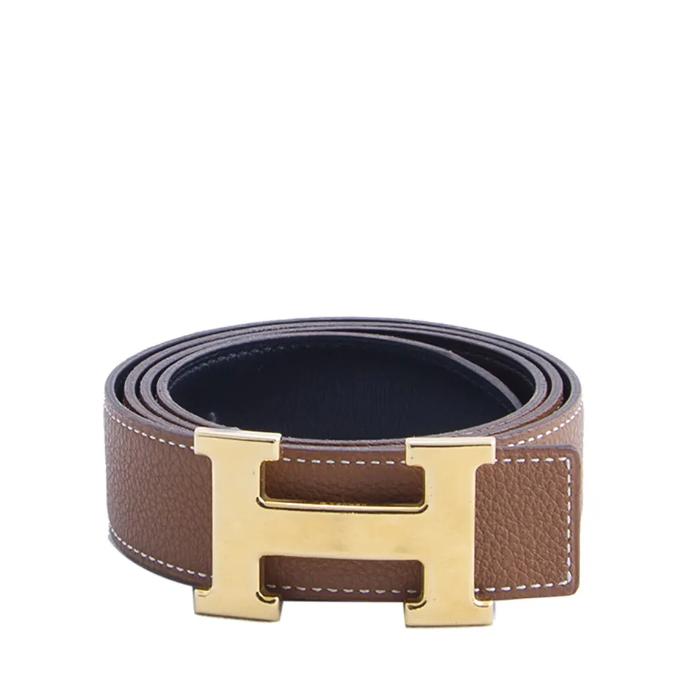 Hermés Cinturón Reversible  T 90