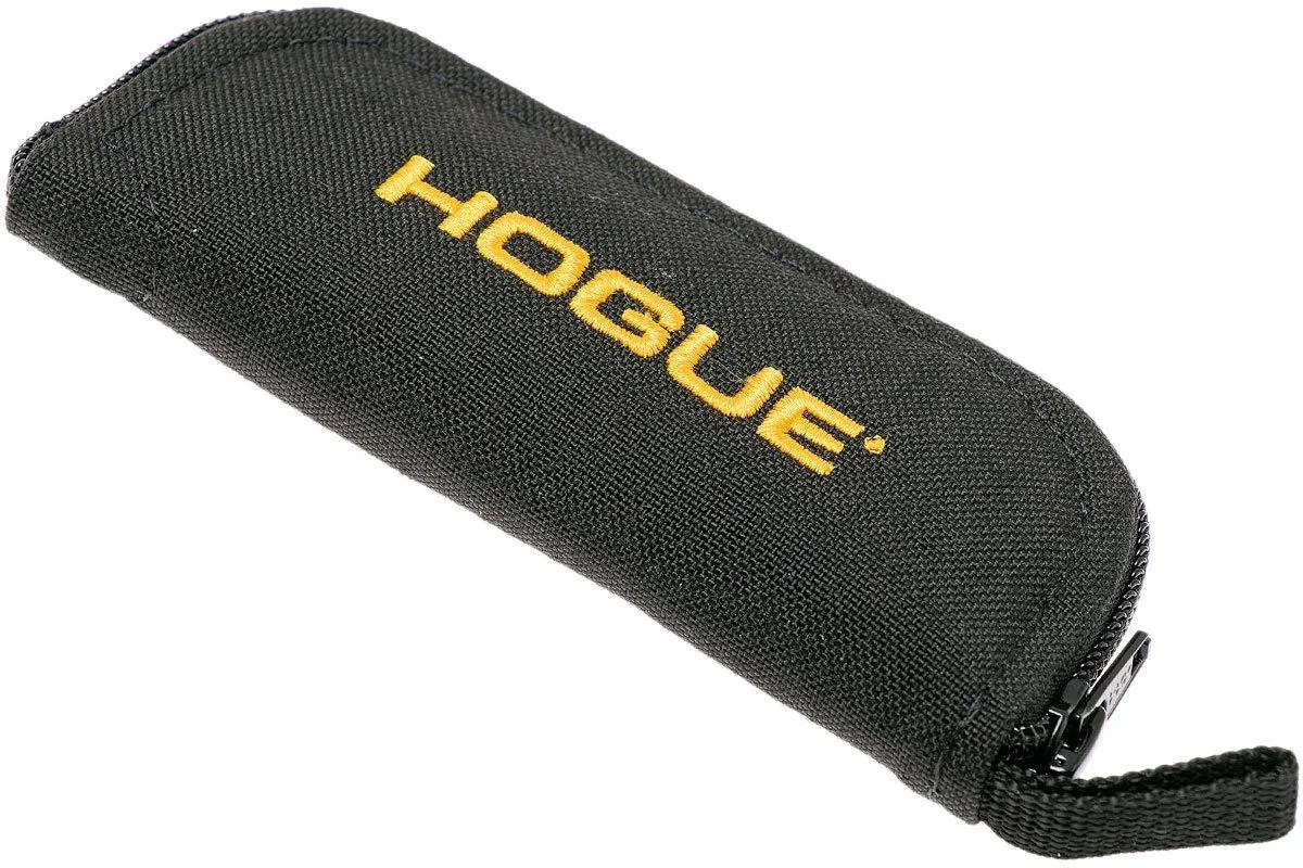 Hogue X5 3.5" Wharncliffe 34569 Buttonlock Flipper navaja, Black Finish