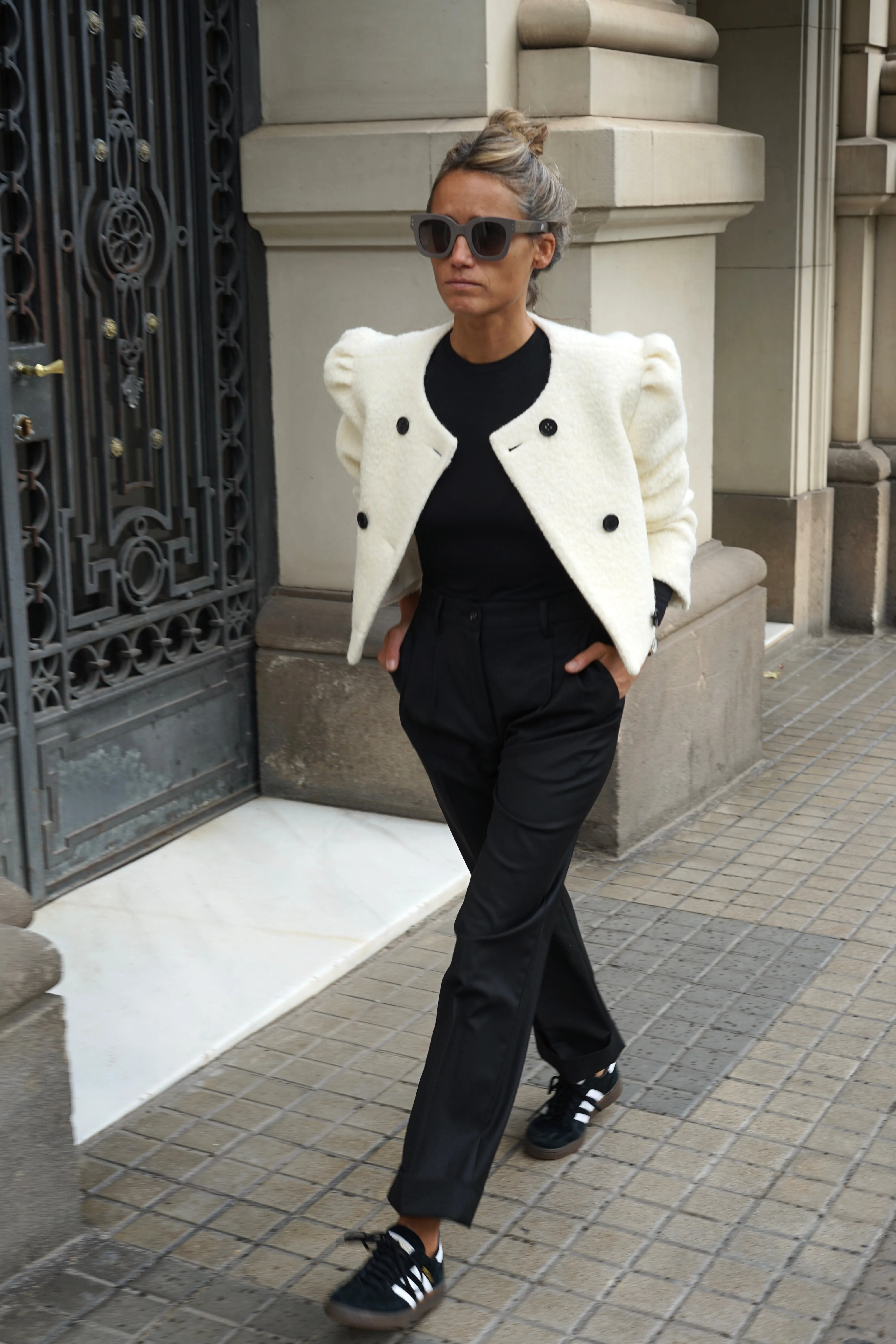 JACKET BRITISH ECRU