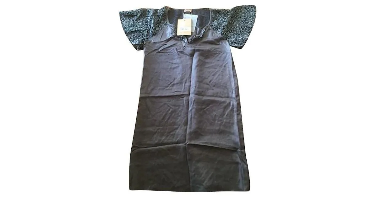 John Galliano Vestidos Gris 