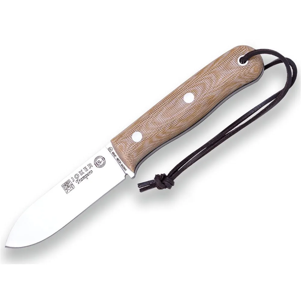 JOKER BS9 TRAMPERO CANVAS MICARTA  CUCHILLO DE SUPERVIVENCIA Y BUSHCRAFT