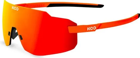 KOO GAFAS DE SOL KOO SUPERNOVA NARANJA FLUORESCENTE  LENTES ROJO ESPEJO