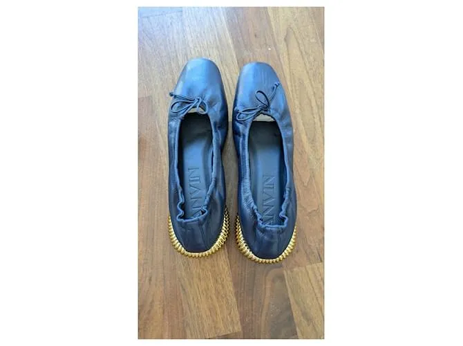 Lanvin Bailarinas Azul 