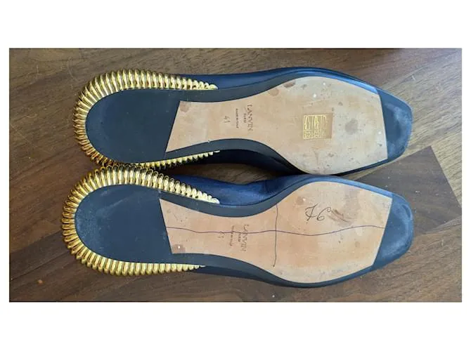 Lanvin Bailarinas Azul 