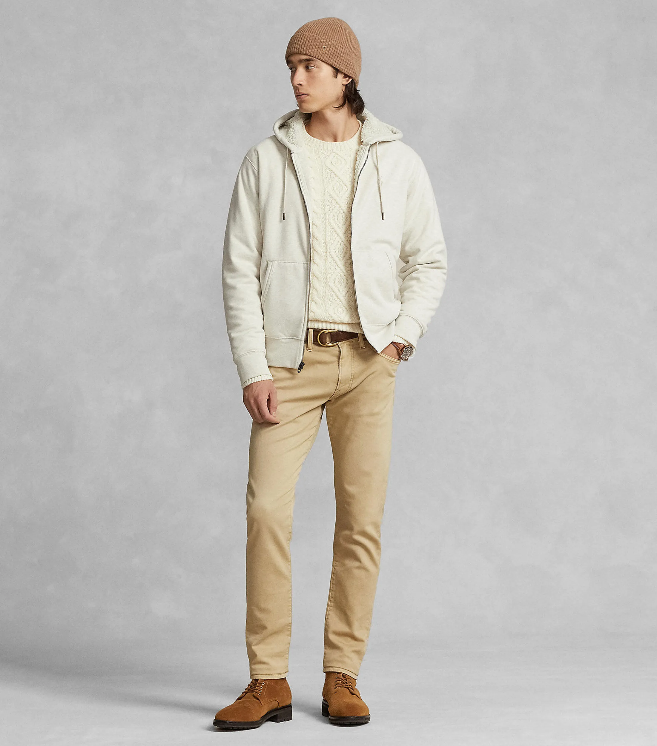 Lauren Ralph Lauren Pantalón chino Sullivan Slim de punto Hombre