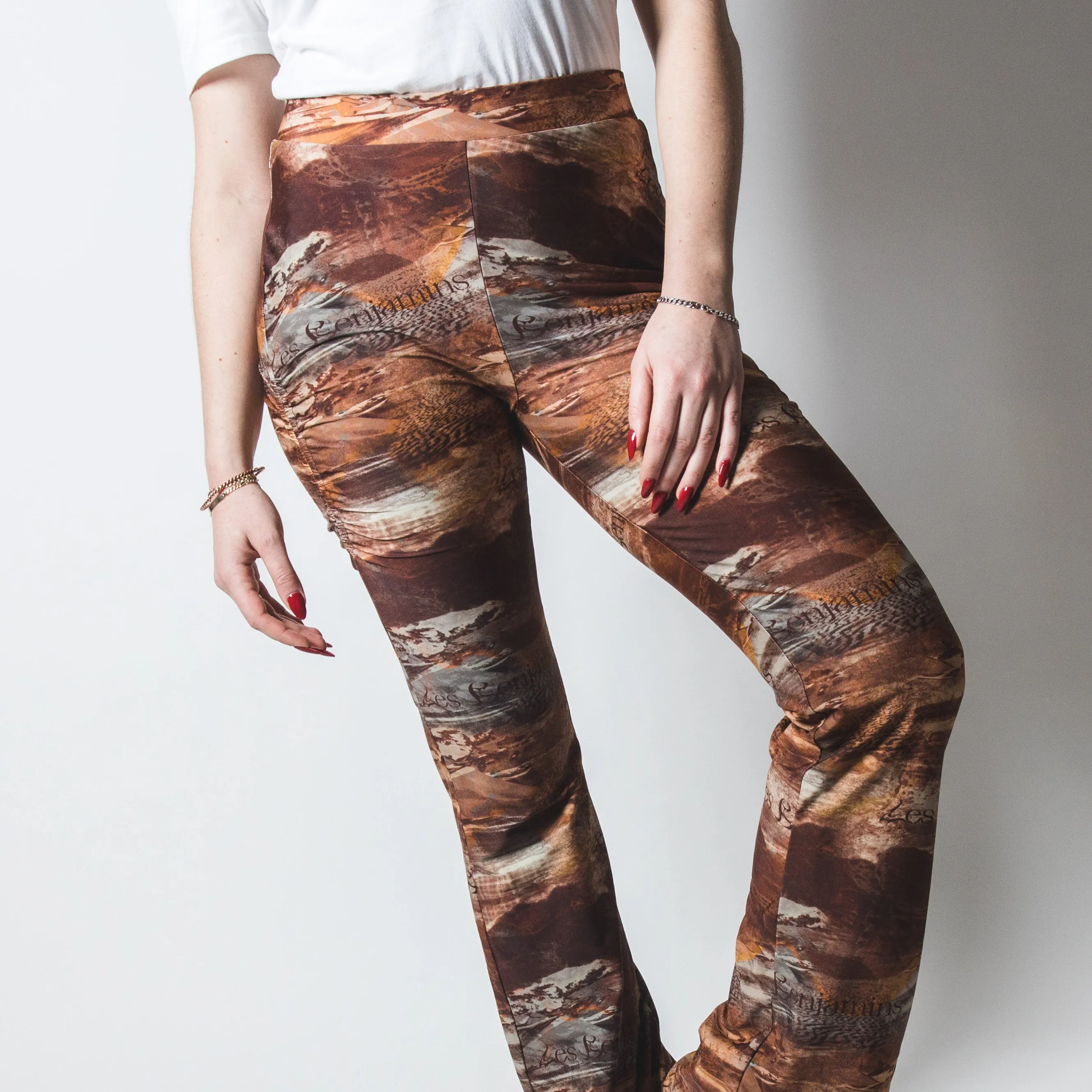 Les Benjamins Pant 105 Desert Allover Print